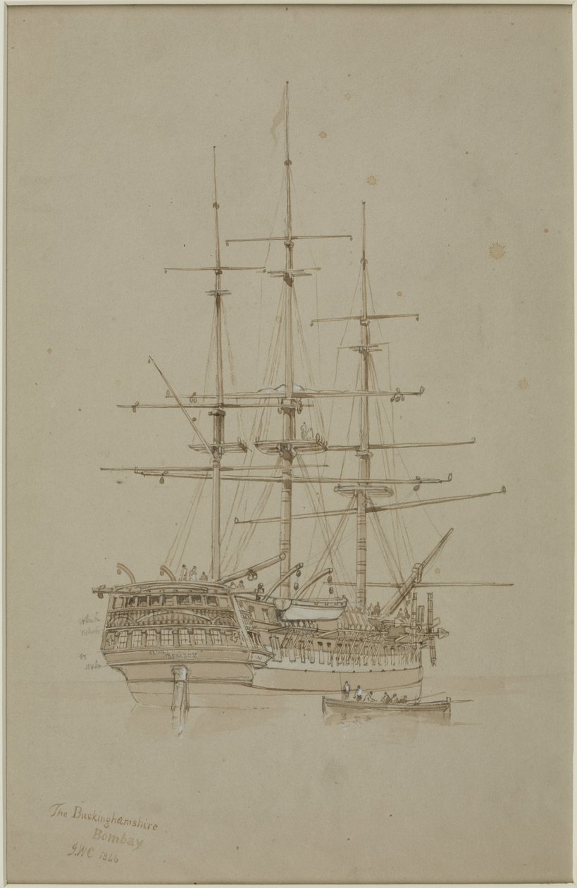 Le Buckinghamshire, Bombay - John Wilson Carmichael