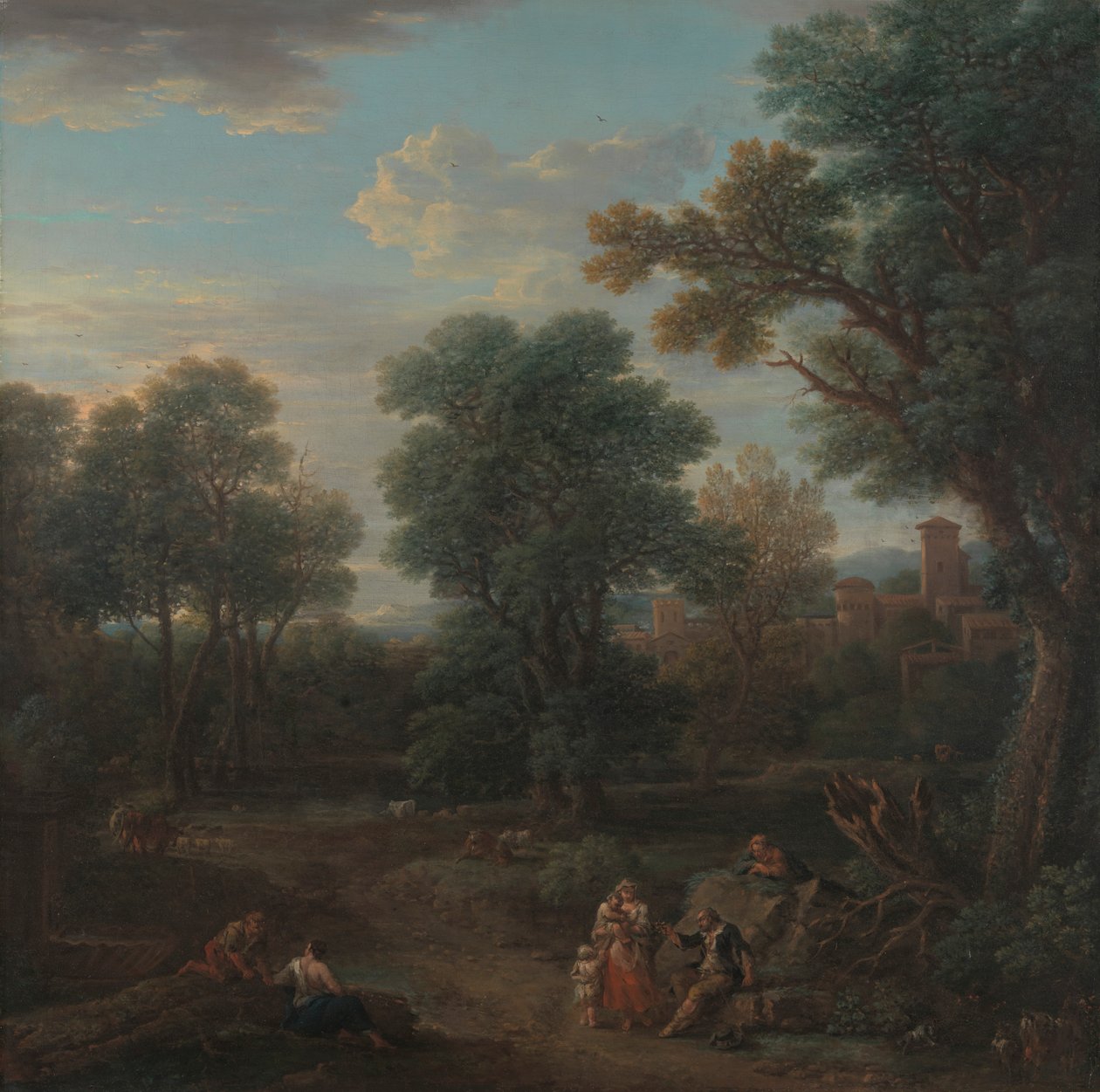 Paysage classique : Matin - John Wootton