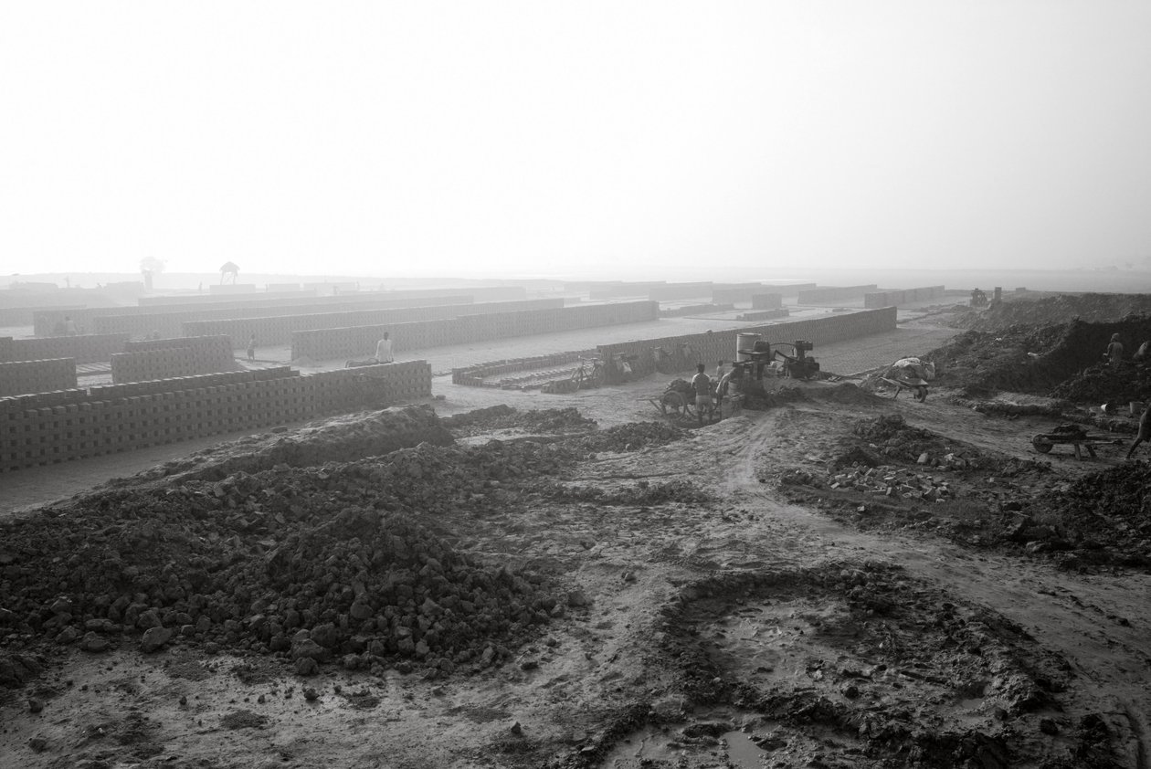 Usines de briques à Kolkata, Inde, 2016 (photo) - Jon Nicholson