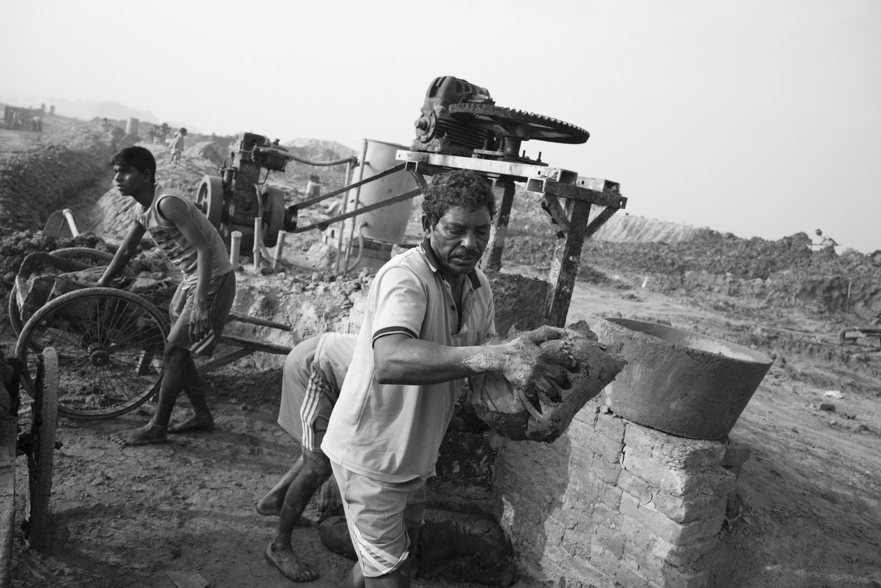 Usines de briques à Kolkata, Inde, 2016 (photo) - Jon Nicholson