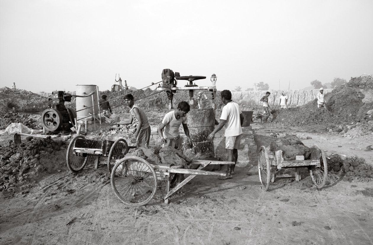Usines de briques à Kolkata, Inde, 2016 (photo) - Jon Nicholson