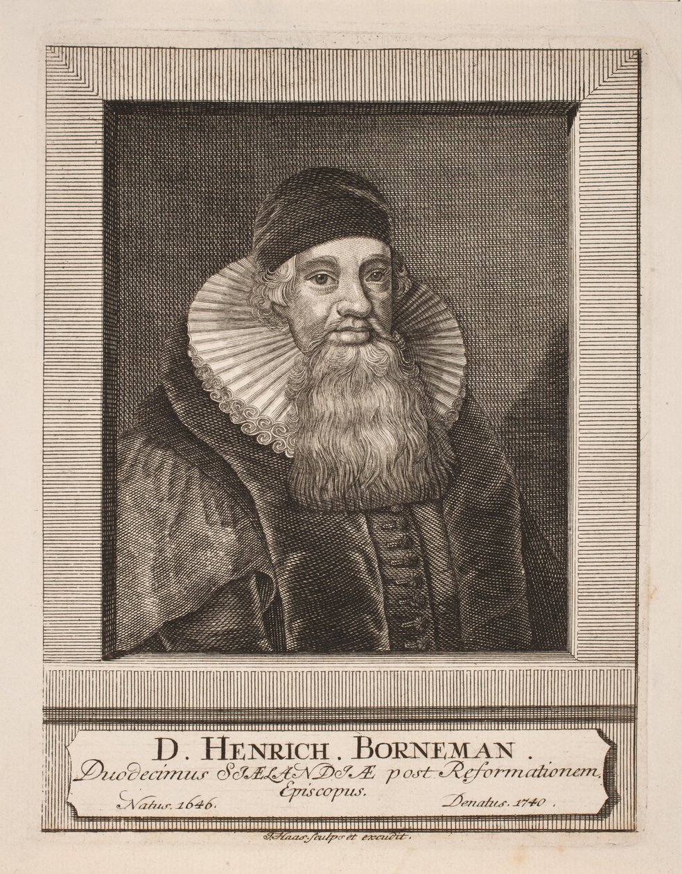 Évêque Henrik Bornemann - Jonas Haas
