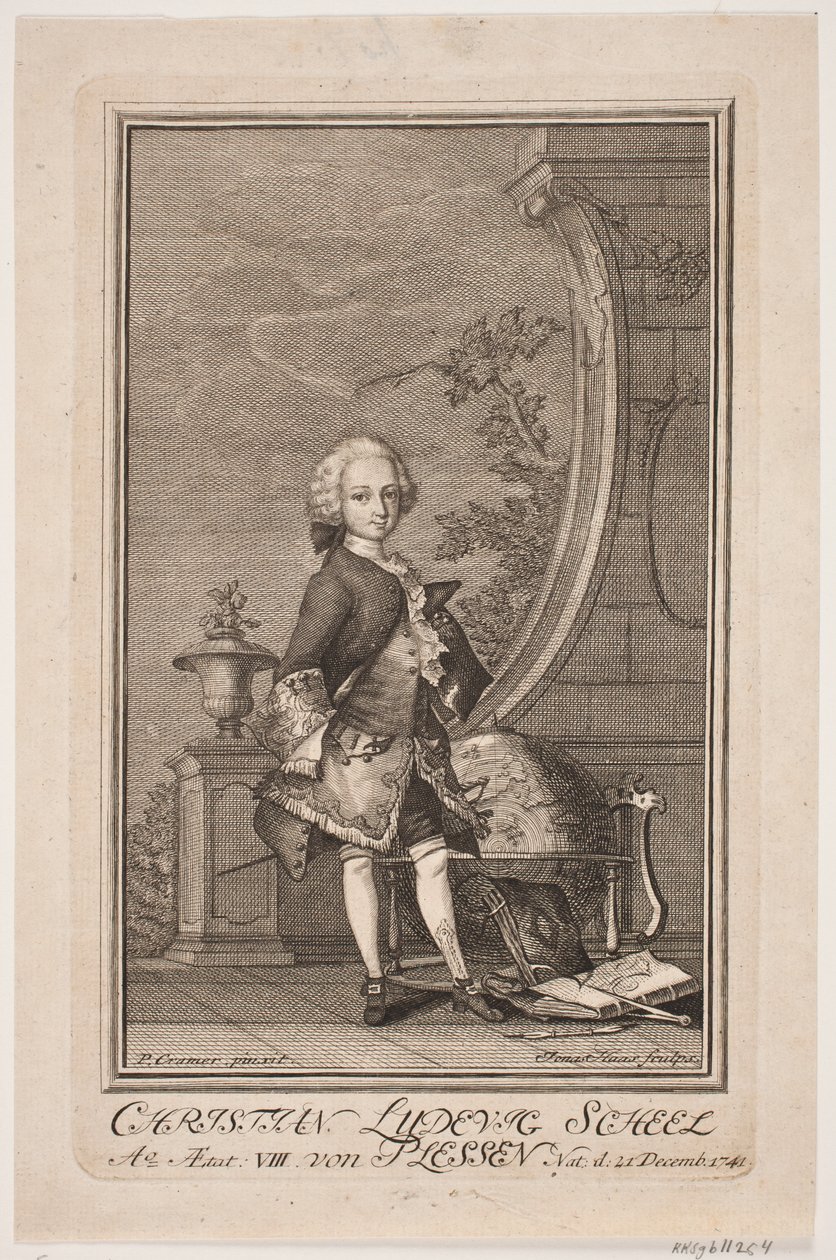 Christian Ludvig Scheel von Plessen - Jonas Haas