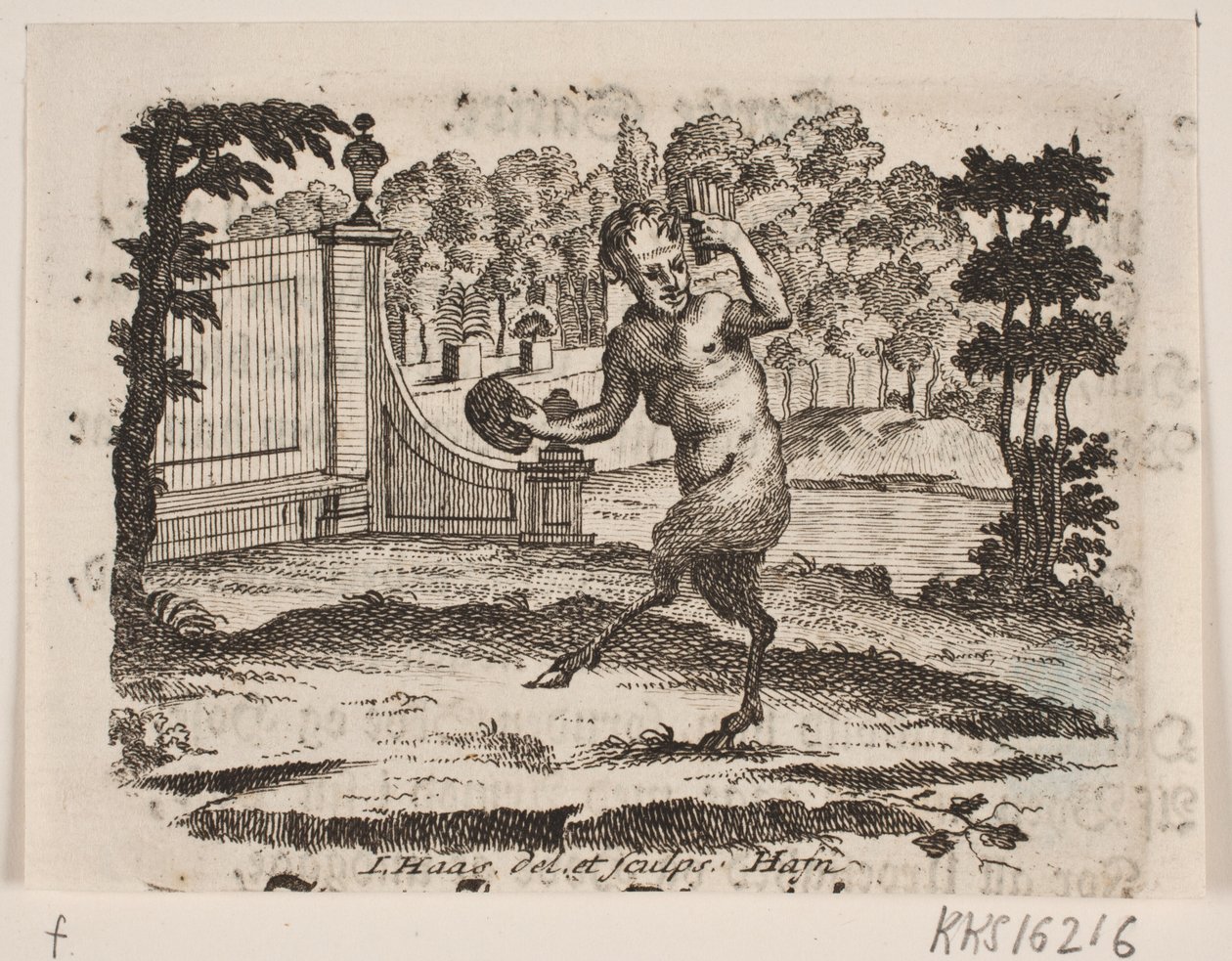 Vignette avec satyre - Jonas Haas