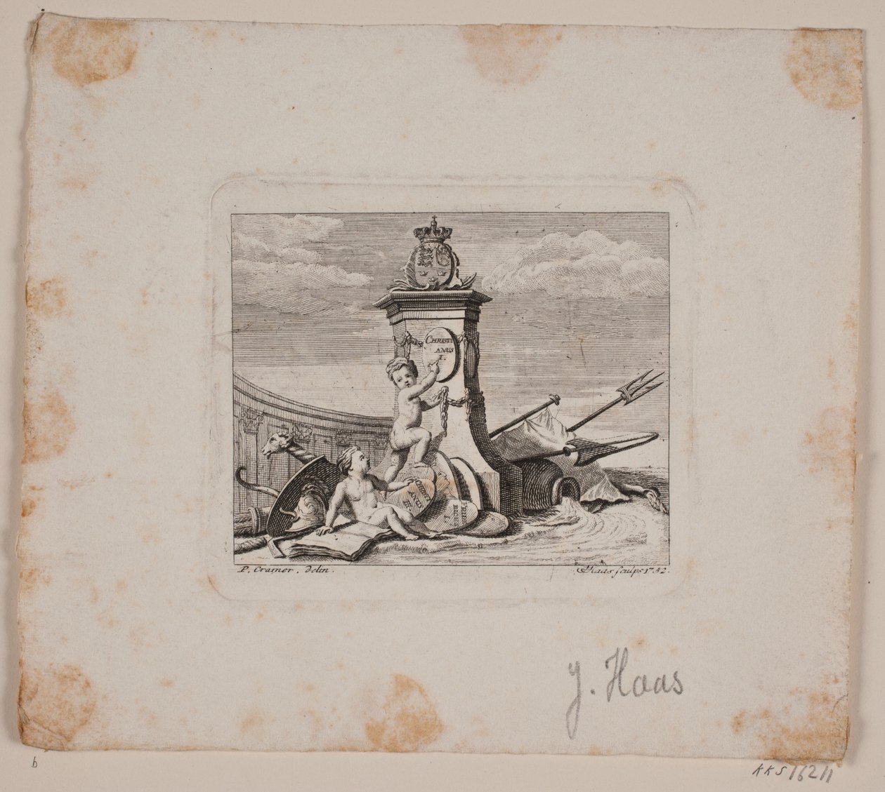 Vignette avec deux génies - Jonas Haas