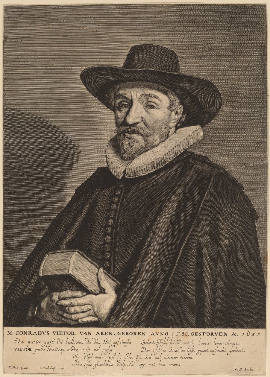 Conrad Vietor van Aken - Jonas Suyderhoff after Frans Hals