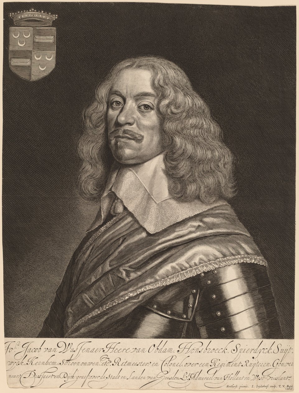 Jacob van Wassenaer van Obdam - Jonas Suyderhoff after Gerrit van Honthorst