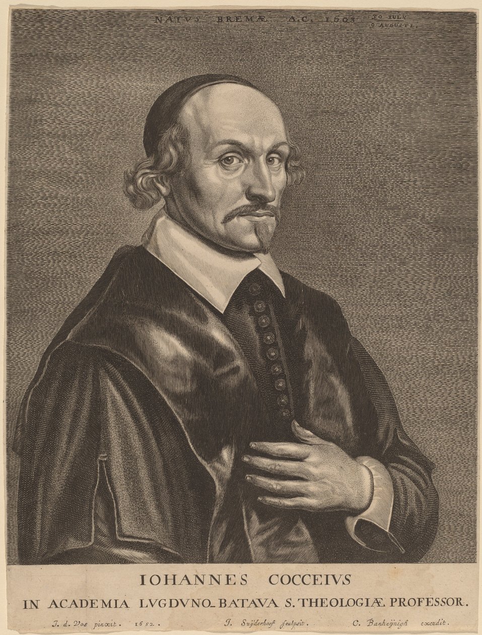 Johannes Cocceius - Jonas Suyderhoff after Jan de Vos