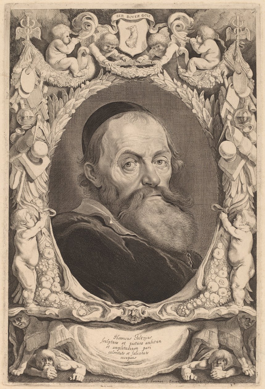 Hendrik Goltzius - Jonas Suyderhoff after Pieter Claesz Soutman