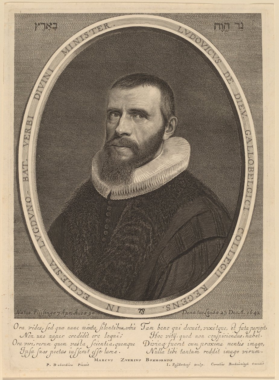 Lodewijk de Dieu - Jonas Suyderhoff after Pieter Dubordieu