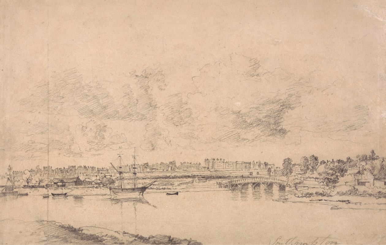 Southampton et Northam depuis la rivière Itchen - Jonathan Fisher