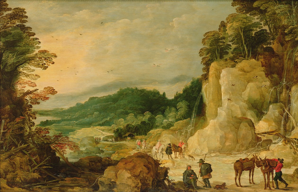 Paysage de montagne - Joos or Josse de Momper