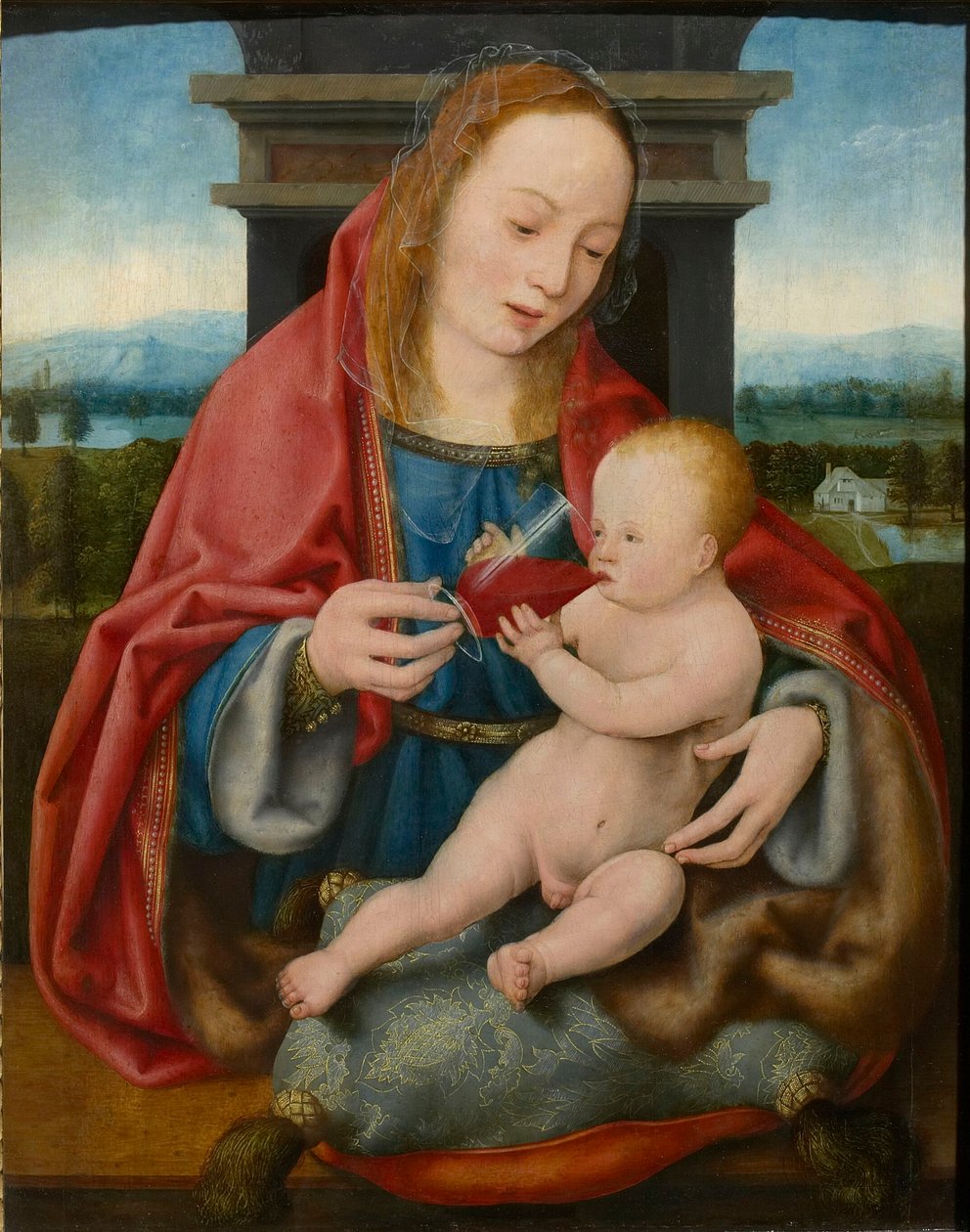 La Vierge avec l