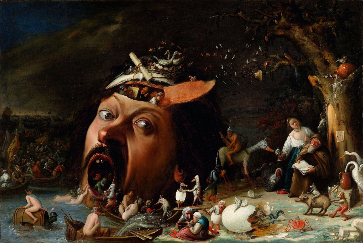 La Tentation de Saint Antoine - Joos van Craesbeeck