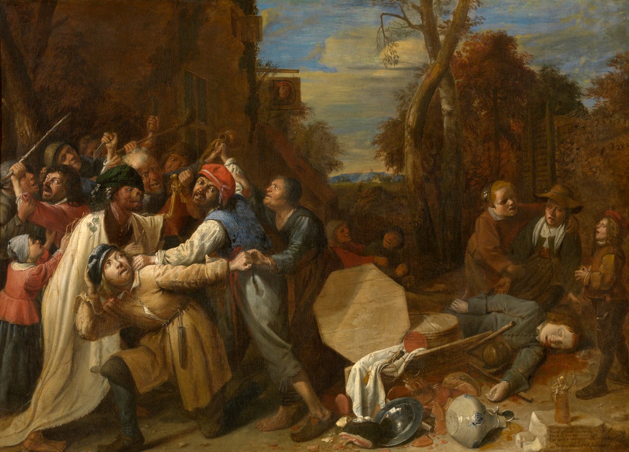 La mort est féroce et rapide - Joos van Craesbeeck