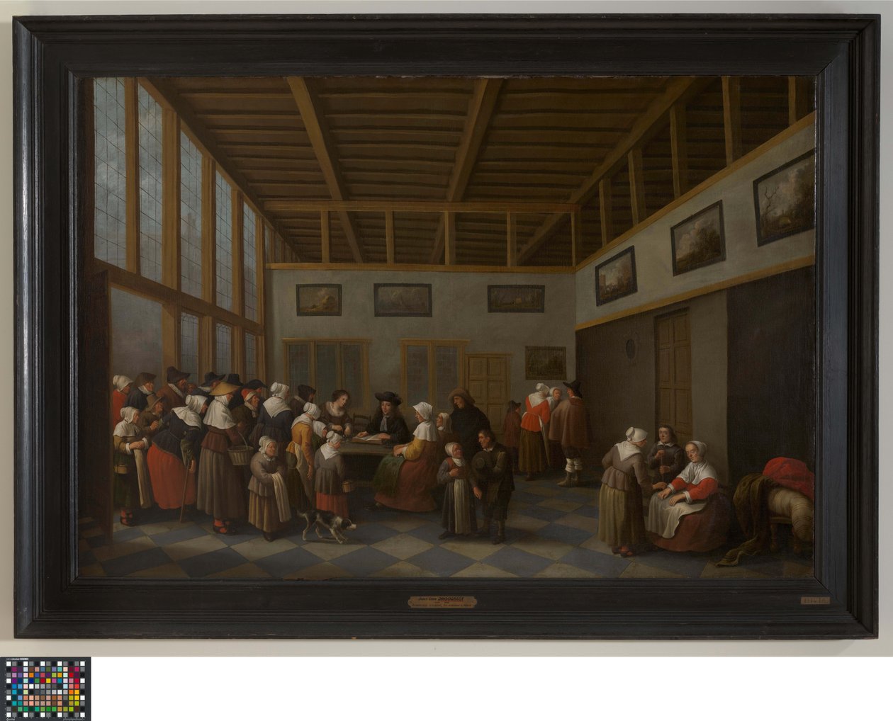 La distribution aux pauvres - Joost Cornelisz Droochsloot