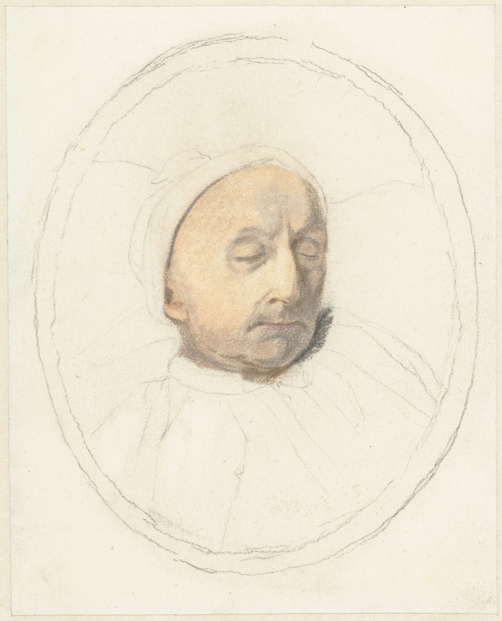 Homme sur son lit de mort - Jordanus Hoorn