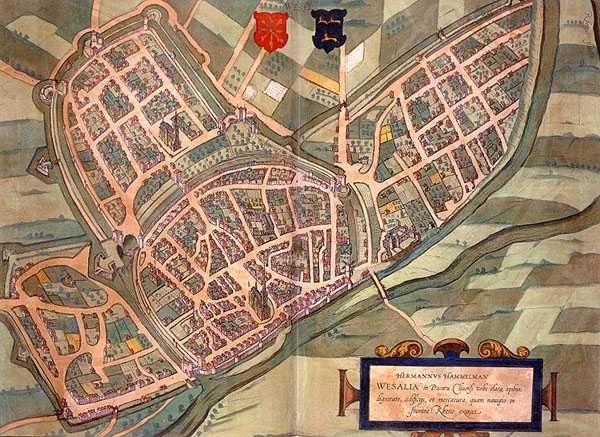 Carte de Wesel, de 