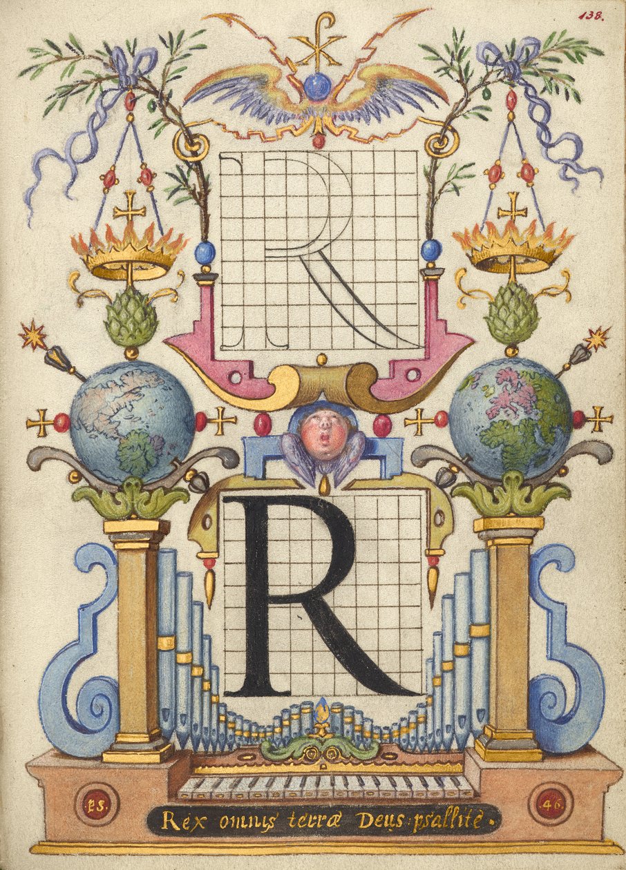Guide de construction de la lettre R - Joris Hoefnagel
