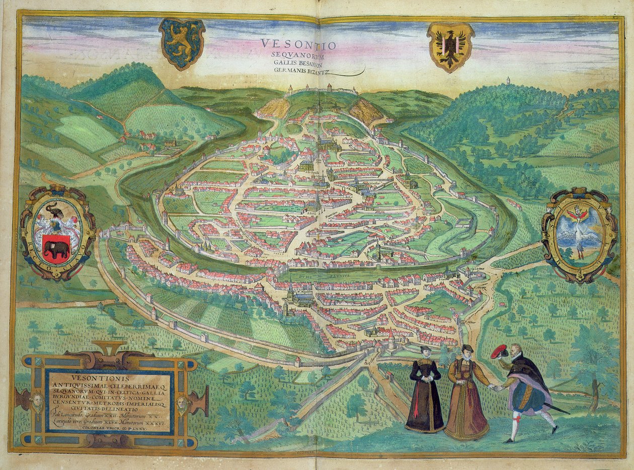 Carte de Besançon, de 