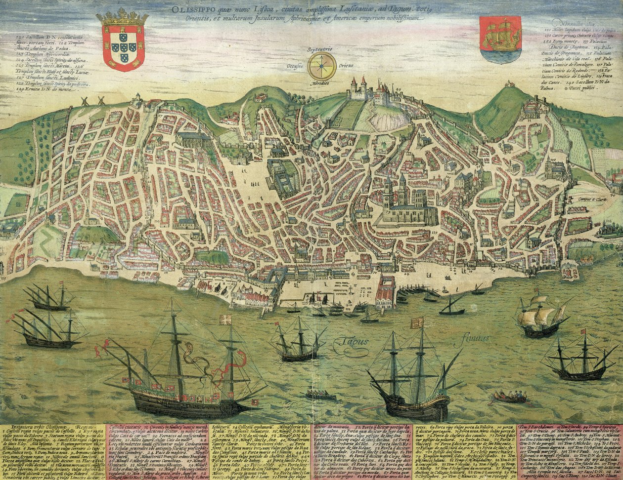 Carte de Lisbonne, de 