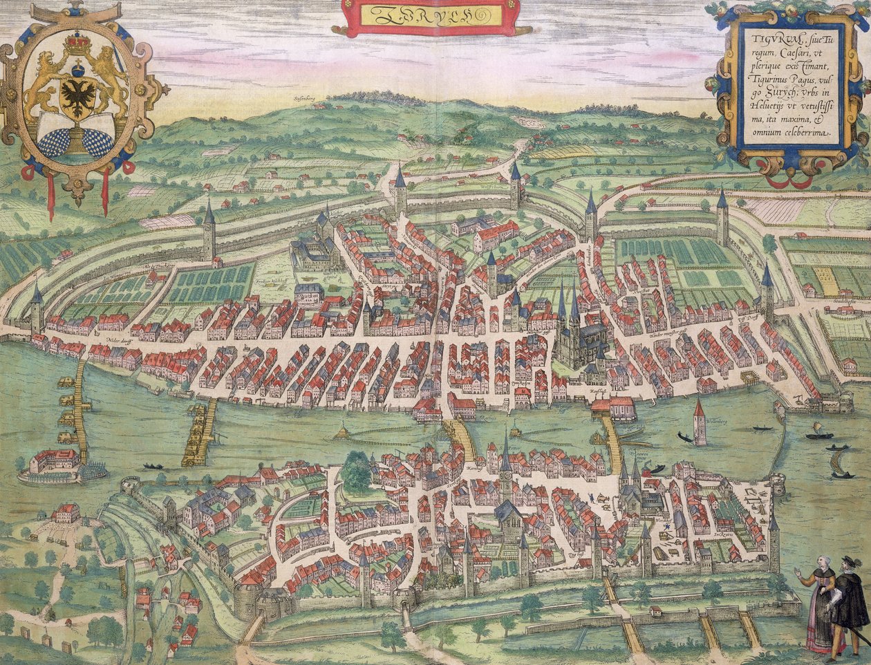 Carte de Zurich, de 