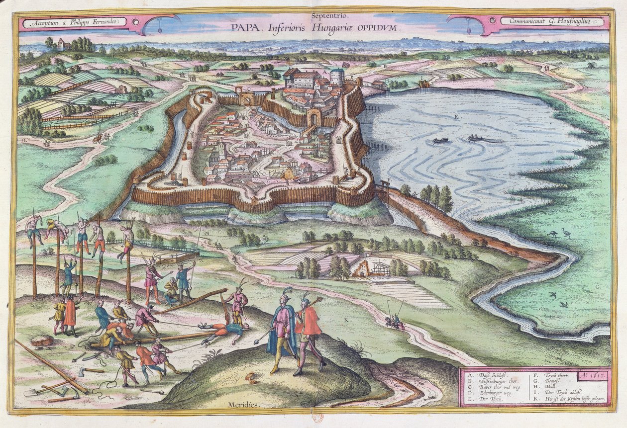 Le fort hongrois de Papa à l