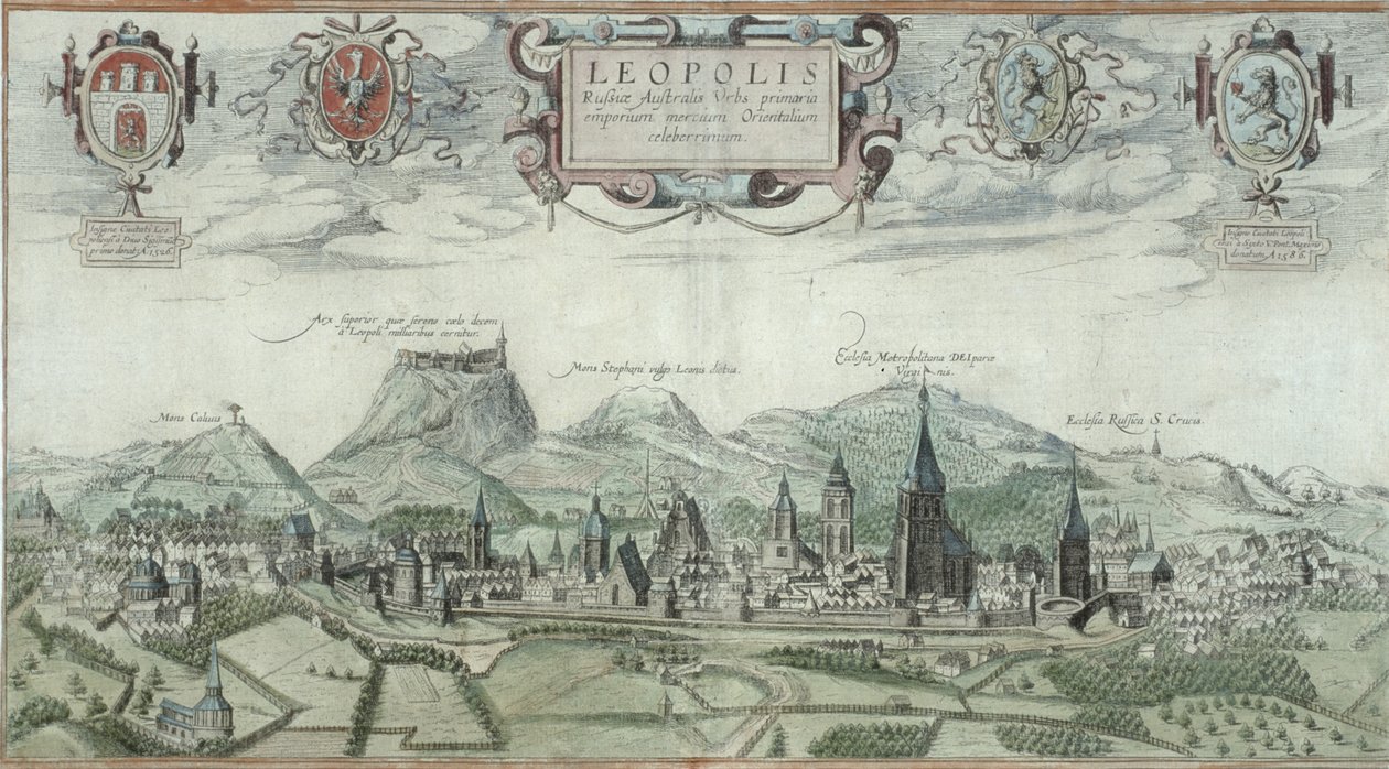Vue de Leopolis, tirée de 