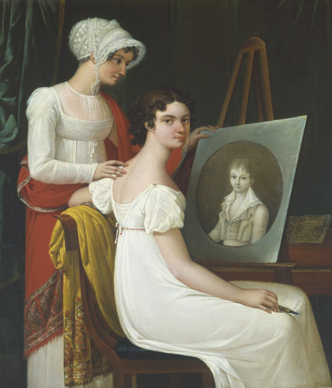 Peintre à son chevalet - José Aparicio