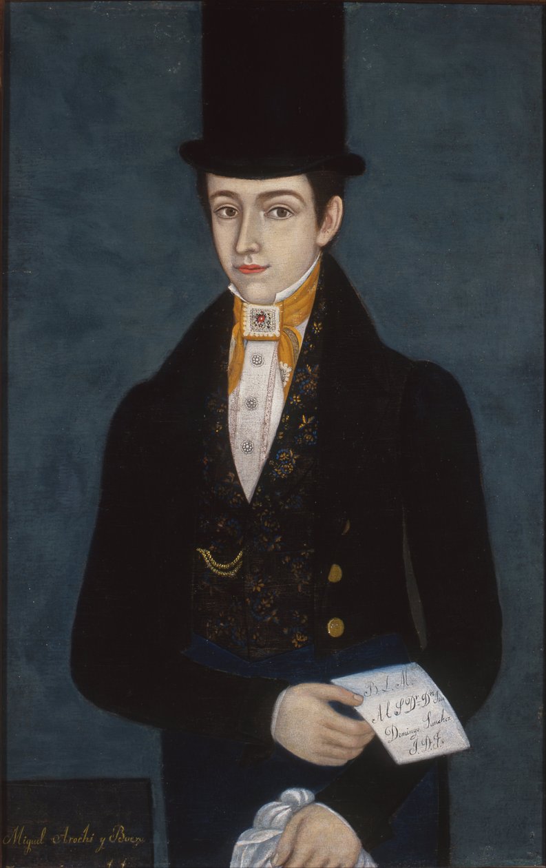 Portrait de Miguel Arochi y Baeza - José María Estrada