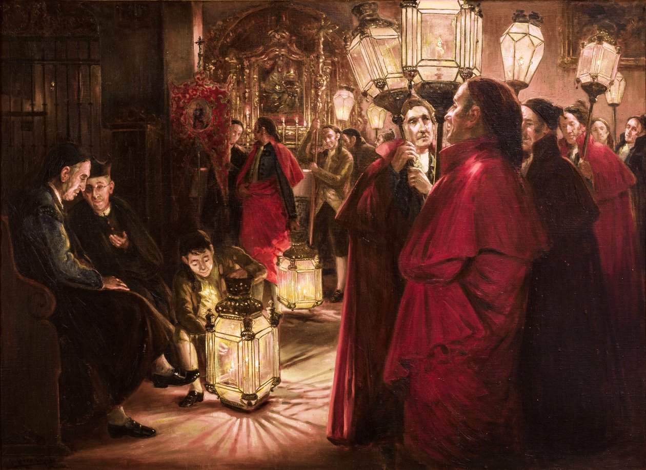 Préparation du Rosaire - José Rico Cejudo