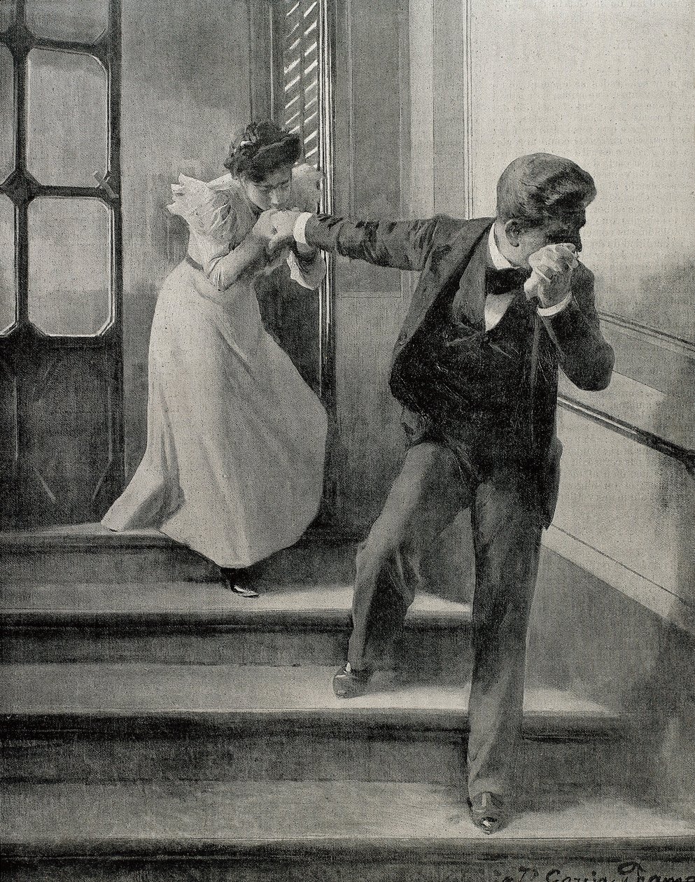Adieu triste. 1900 - José García Ramos