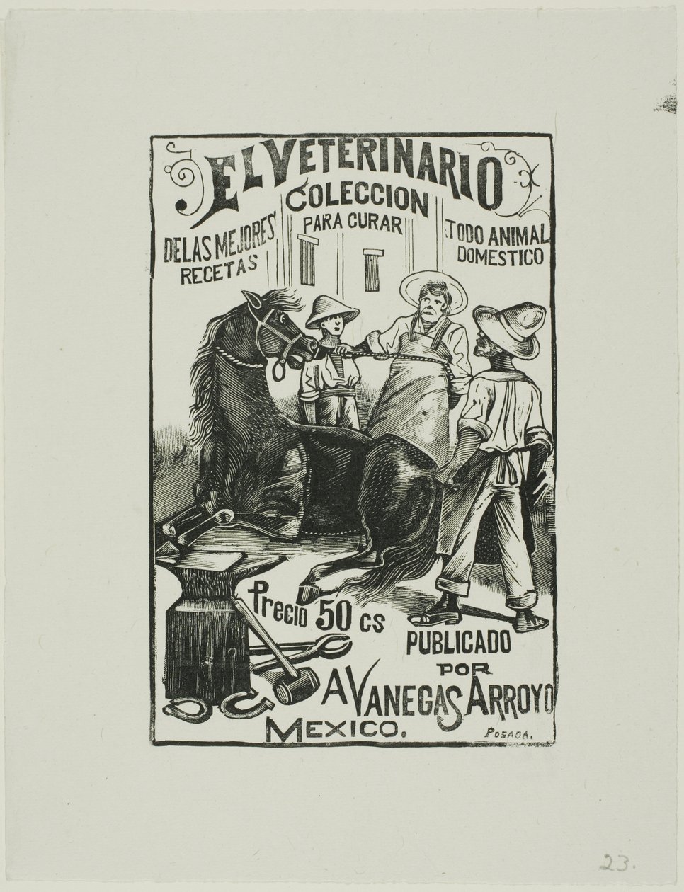 Le vétérinaire - José Guadalupe Posada