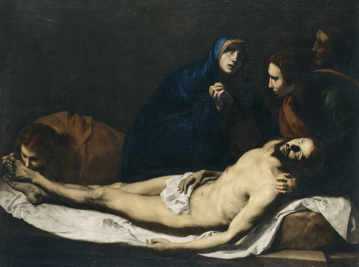 La lamentation sur le Christ, 1633 - José Ribera de