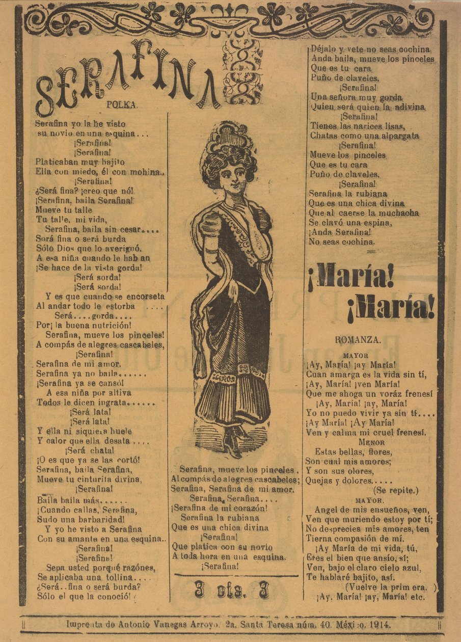 Serafina - José Guadalupe Posada