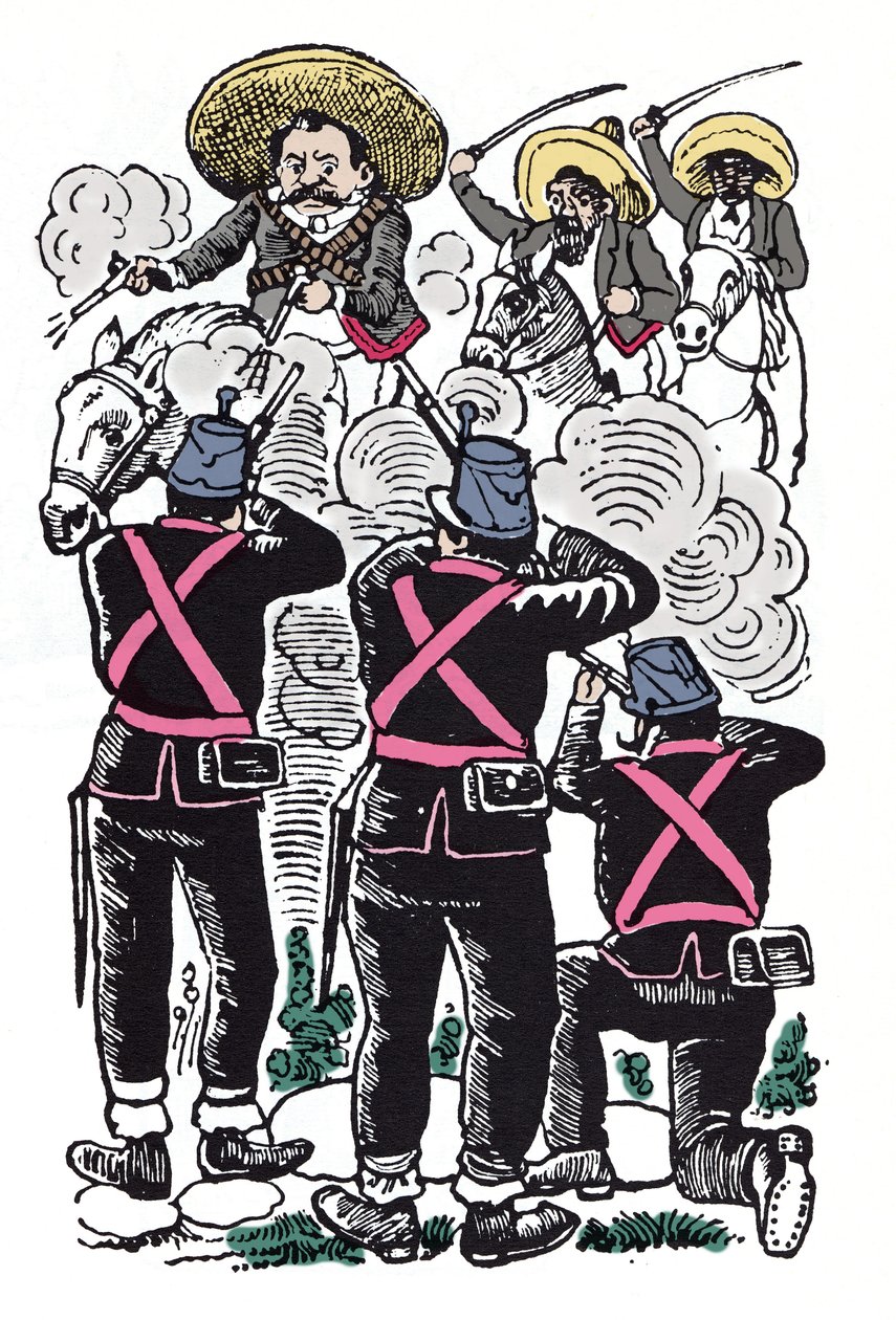 La Révolution mexicaine (1910-1920) : le combat des fédéraux contre les troupes révolutionnaires d