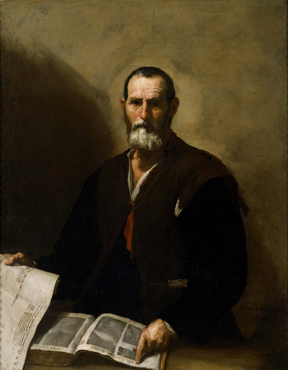 Philosophe Cratès de Thèbes, 1636 - Jusepe de Ribera