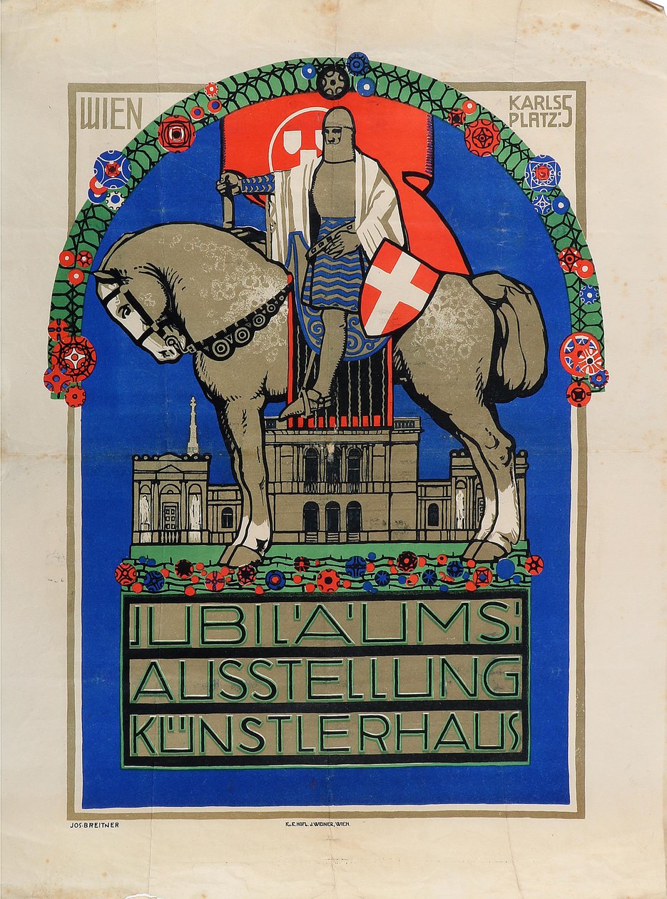Exposition Anniversaire Vienne Künstlerhaus - Josef Breitner