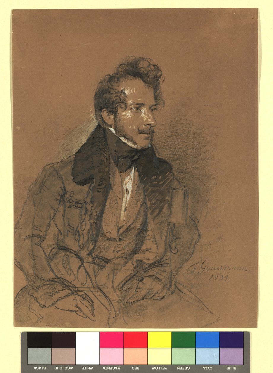 Friedrich Gauermann (1807-1862), peintre, graphiste - Josef Danhauser