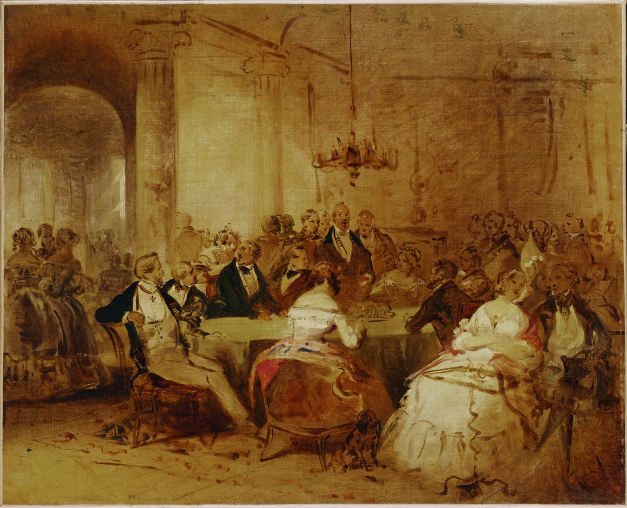 Scène de société. L