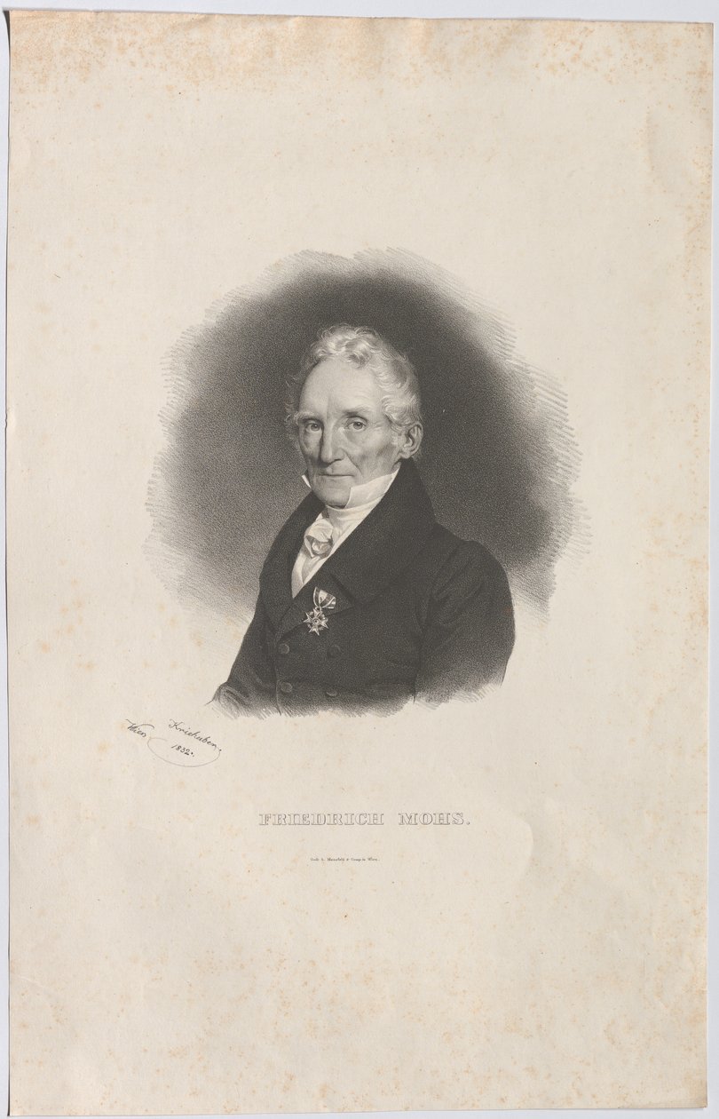Friedrich Mohs - Josef Kriehuber