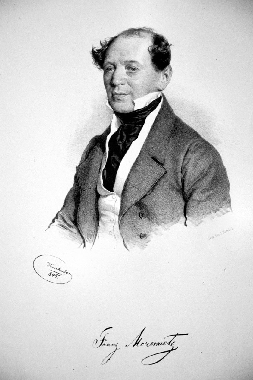Franz Morawetz Litho - Josef Kriehuber
