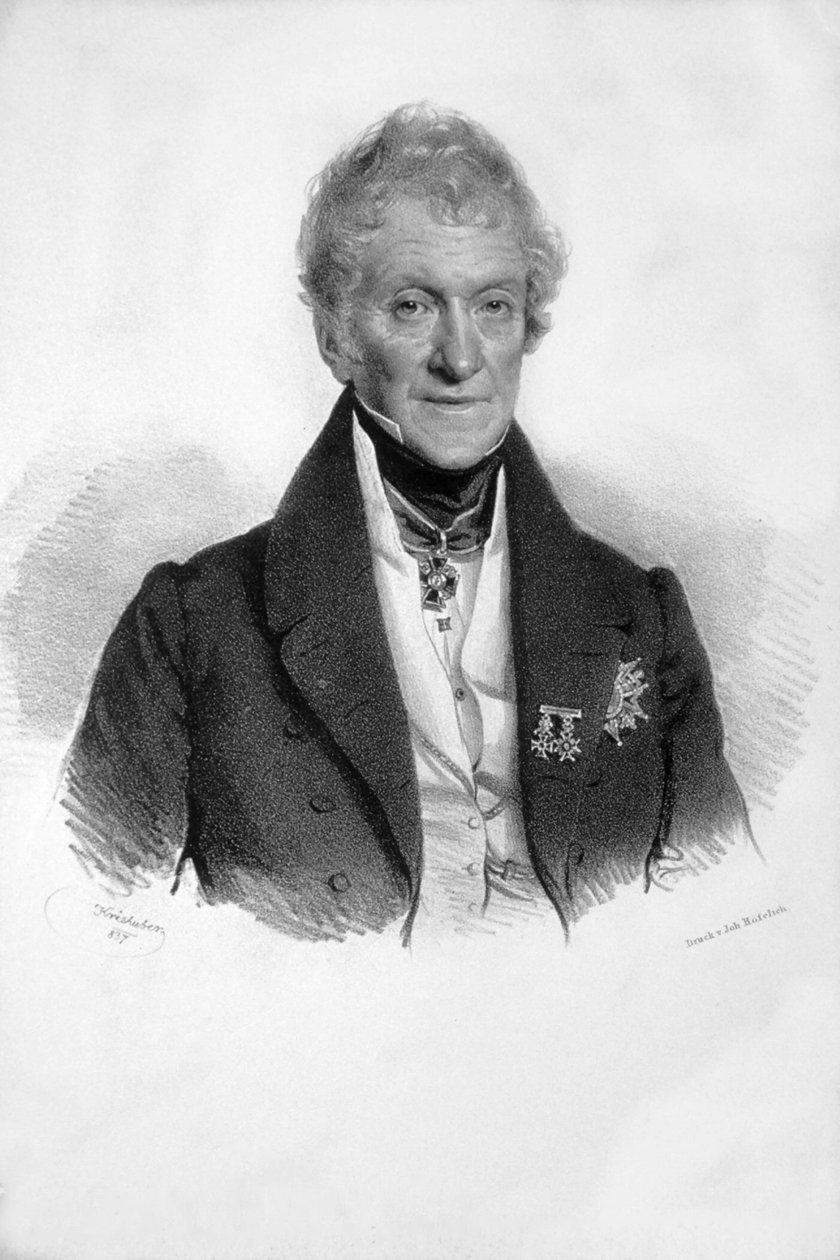 Franz Xaver Ottenfels-Gschwind Litho - Josef Kriehuber