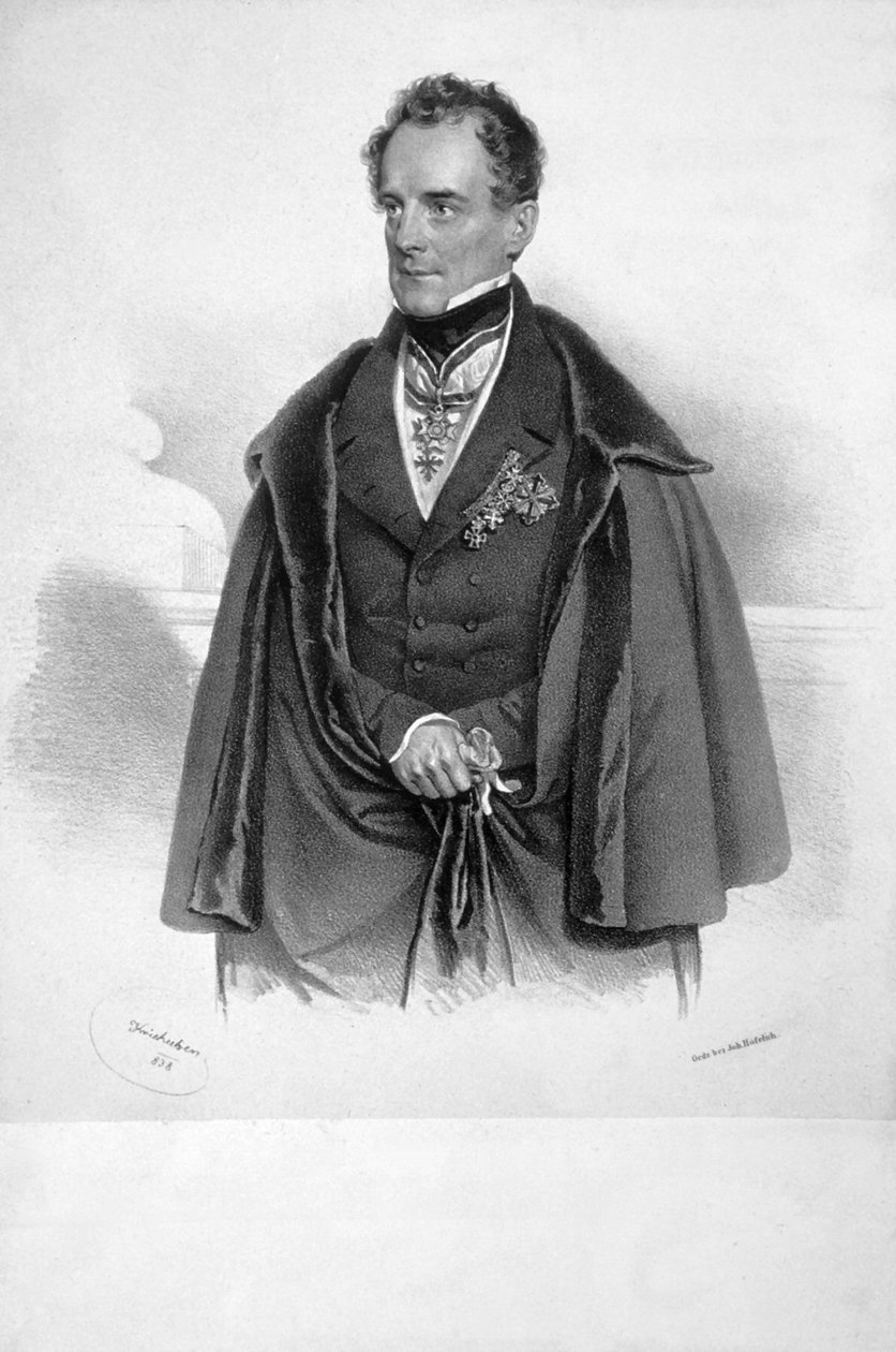 Franz von Löhr Litho - Josef Kriehuber