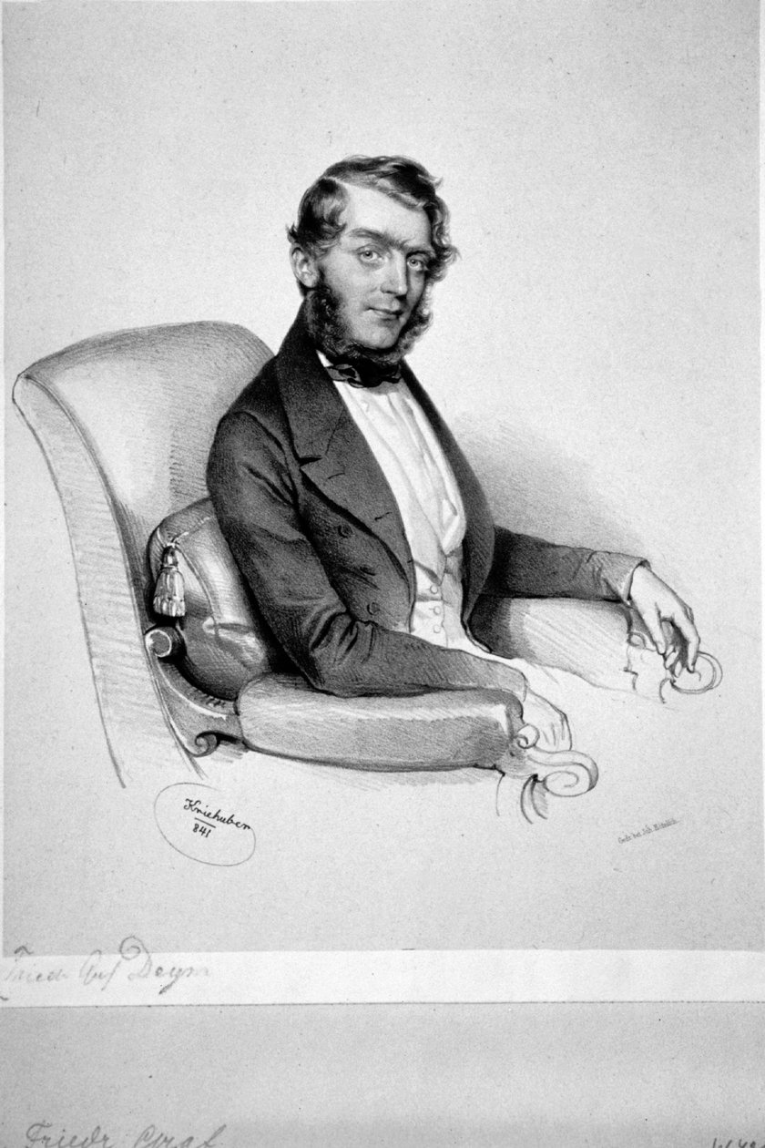 Friedrich Deym Litho - Josef Kriehuber
