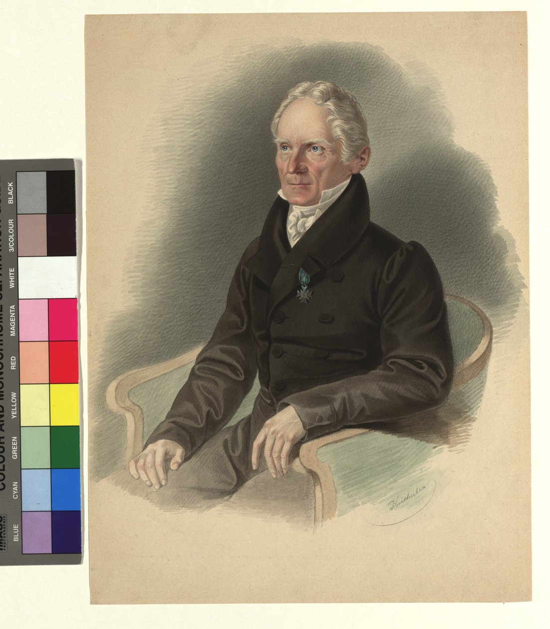 Friedrich Mohs, minéralogiste - Josef Kriehuber
