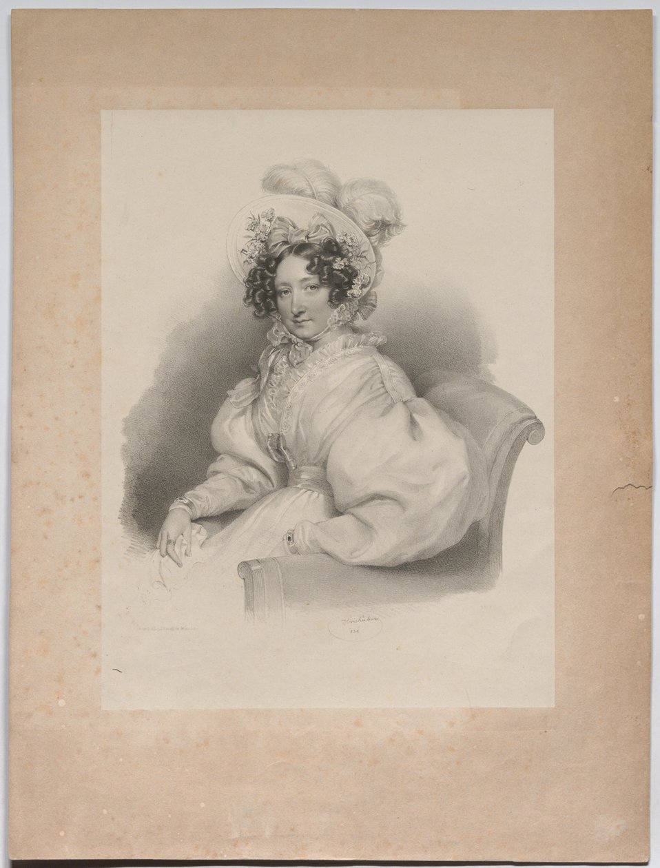 Gabrielle Auersperg, née Lobkowitz - Josef Kriehuber