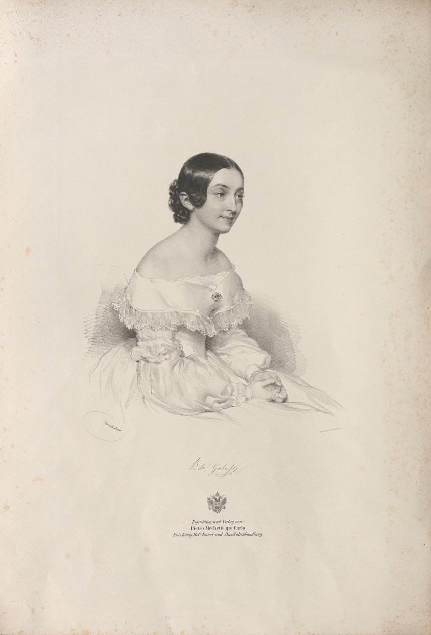 Portrait de la chanteuse d