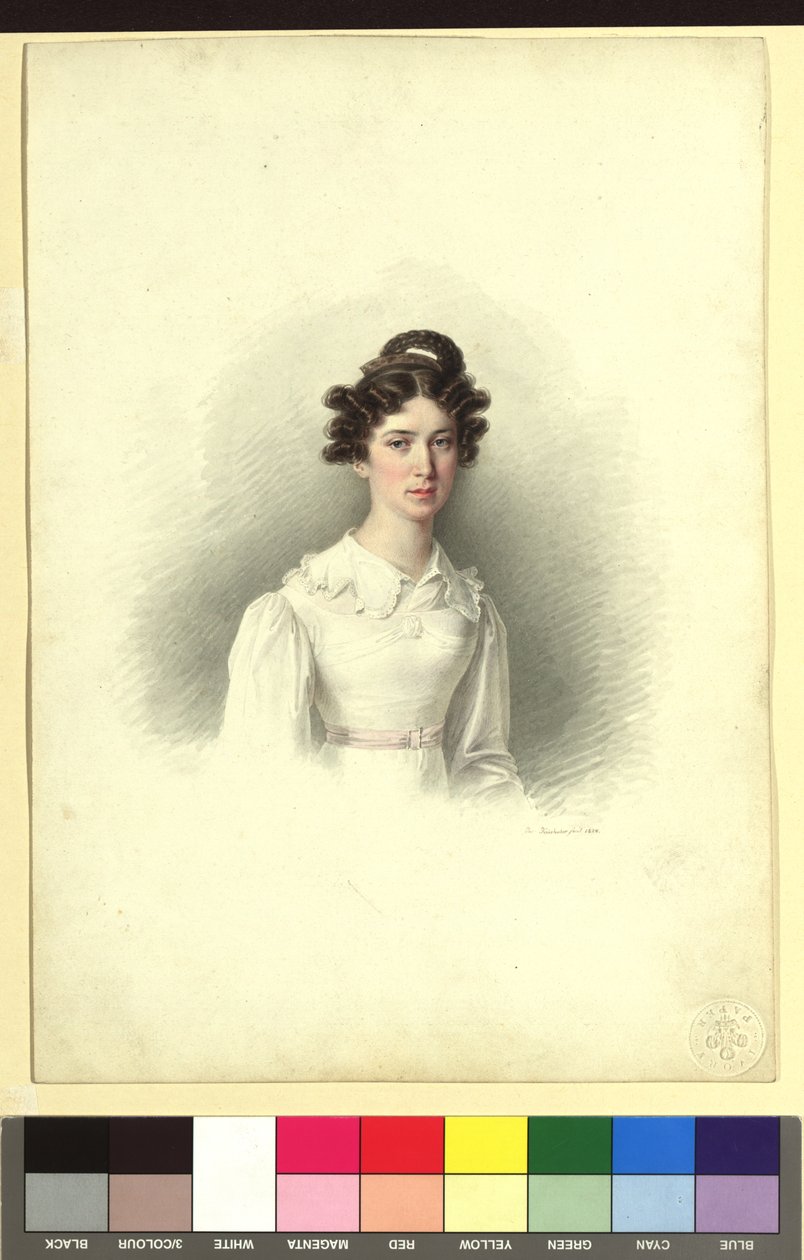 La sœur de Trentsensky - Josef Kriehuber