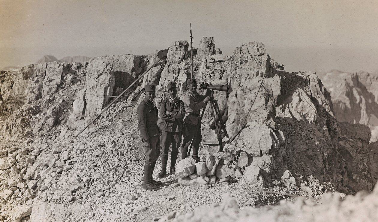 Album "Meine weltkriegs - Erinnerungen South-West Front (Carinthie, Italie, Tyrol du Sud) 31/03/1915-12/11/1918 - Josef Zohles Wien" : Archiduc d